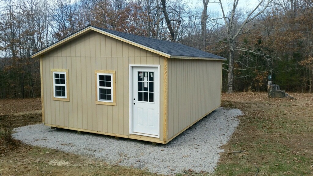 additional options available for your custom shed building