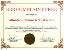 bbb certificate